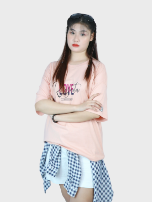 Alternative view of Áo Thun Nữ Oversized Love Rofnita SGT021