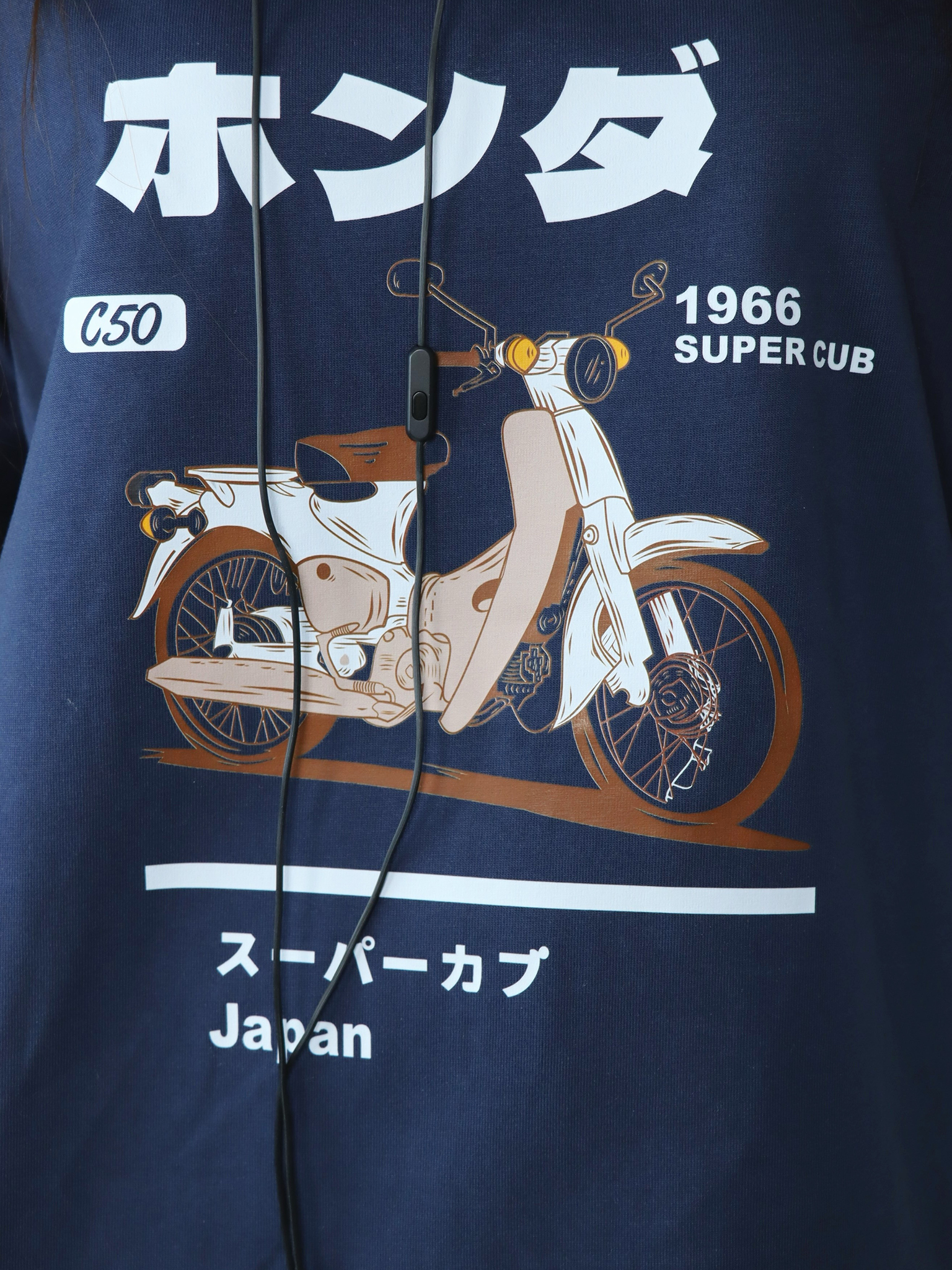 Áo Thun Couple Regular Honda Super Cub 1966 Sgt020 - Ảnh 6