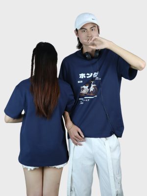 Áo Thun Couple Regular Honda Super Cub 1966 Sgt020