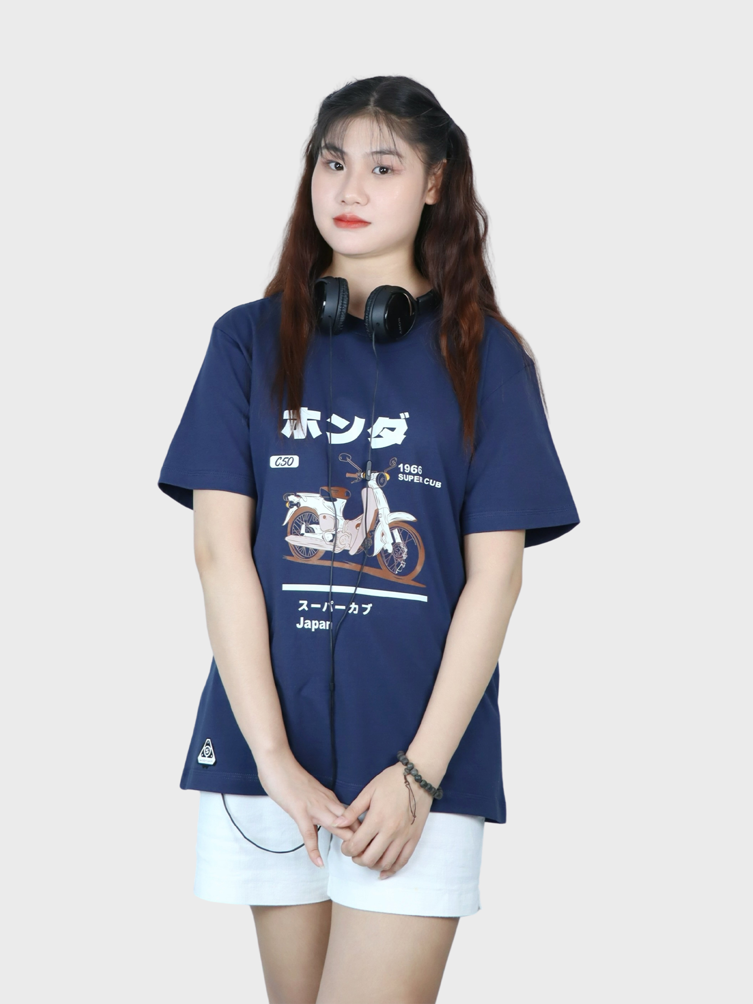 Áo Thun Couple Regular Honda Super Cub 1966 Sgt020 - Ảnh 3