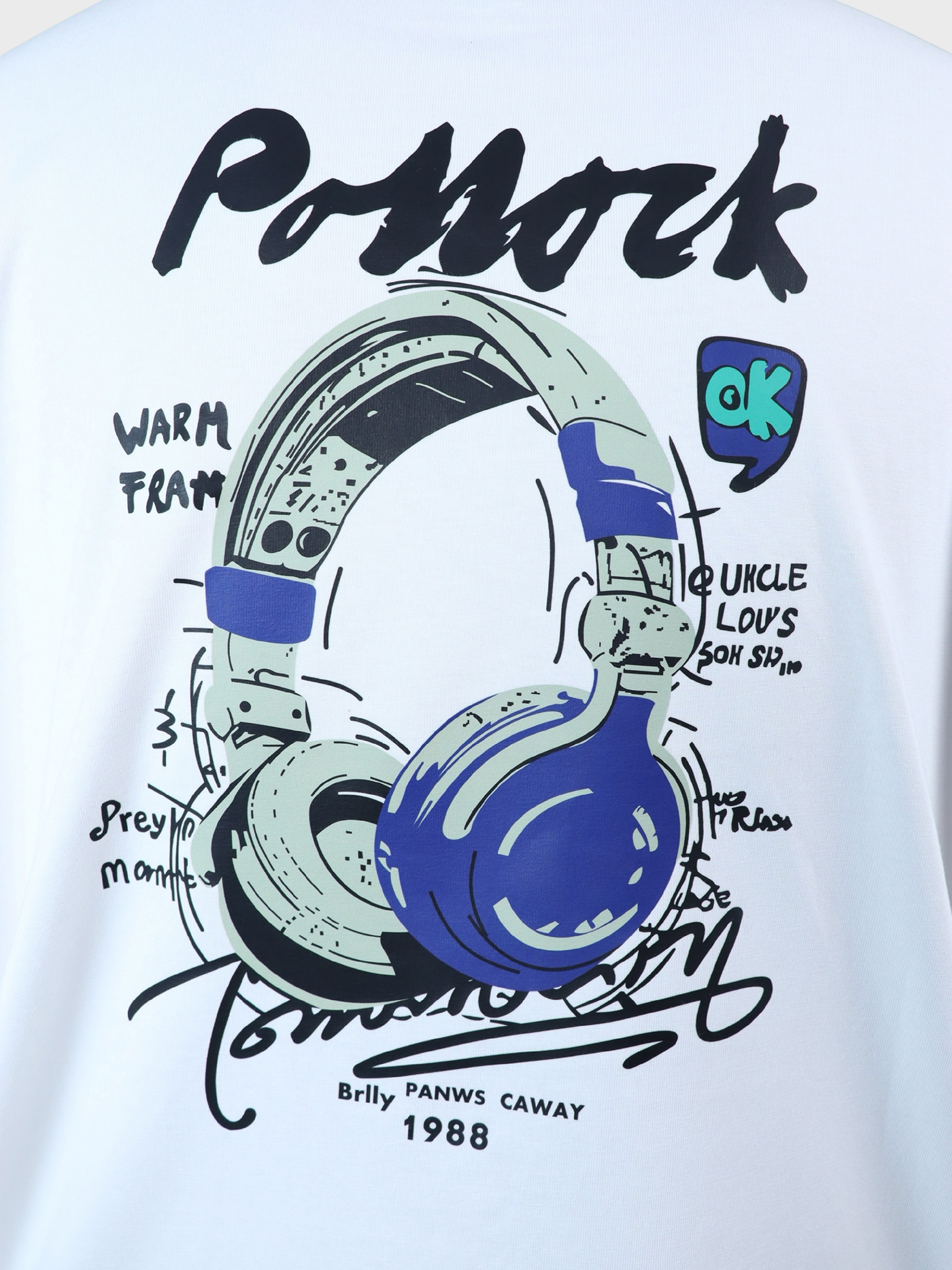 Áo Thun Nam Regular Headphone Sgt016 - Ảnh 4