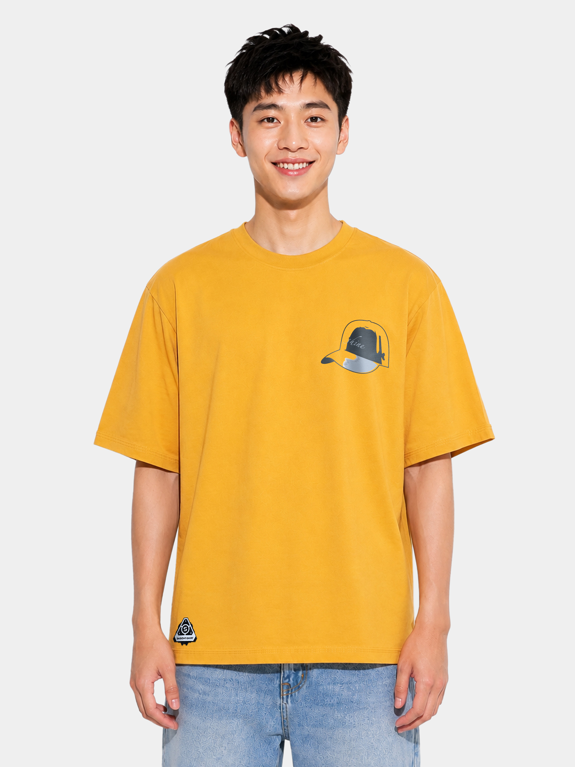 Áo Thun Nam Regular Shine Cap SGT049